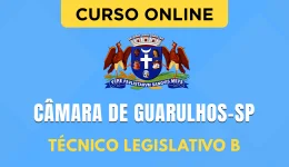 Capa do produto Curso Câmara de Guarulhos - SP - Técnico Legislativo B